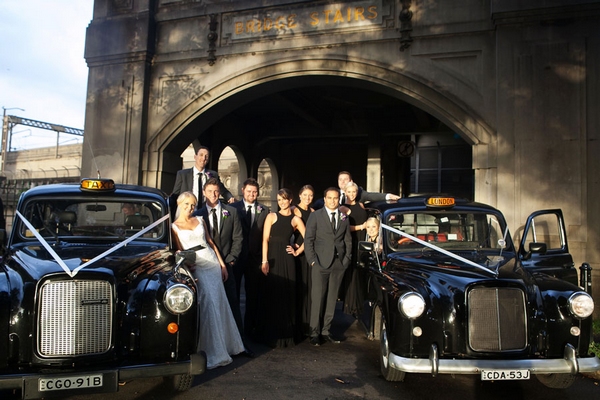 London Cab Weddings at The Rocks